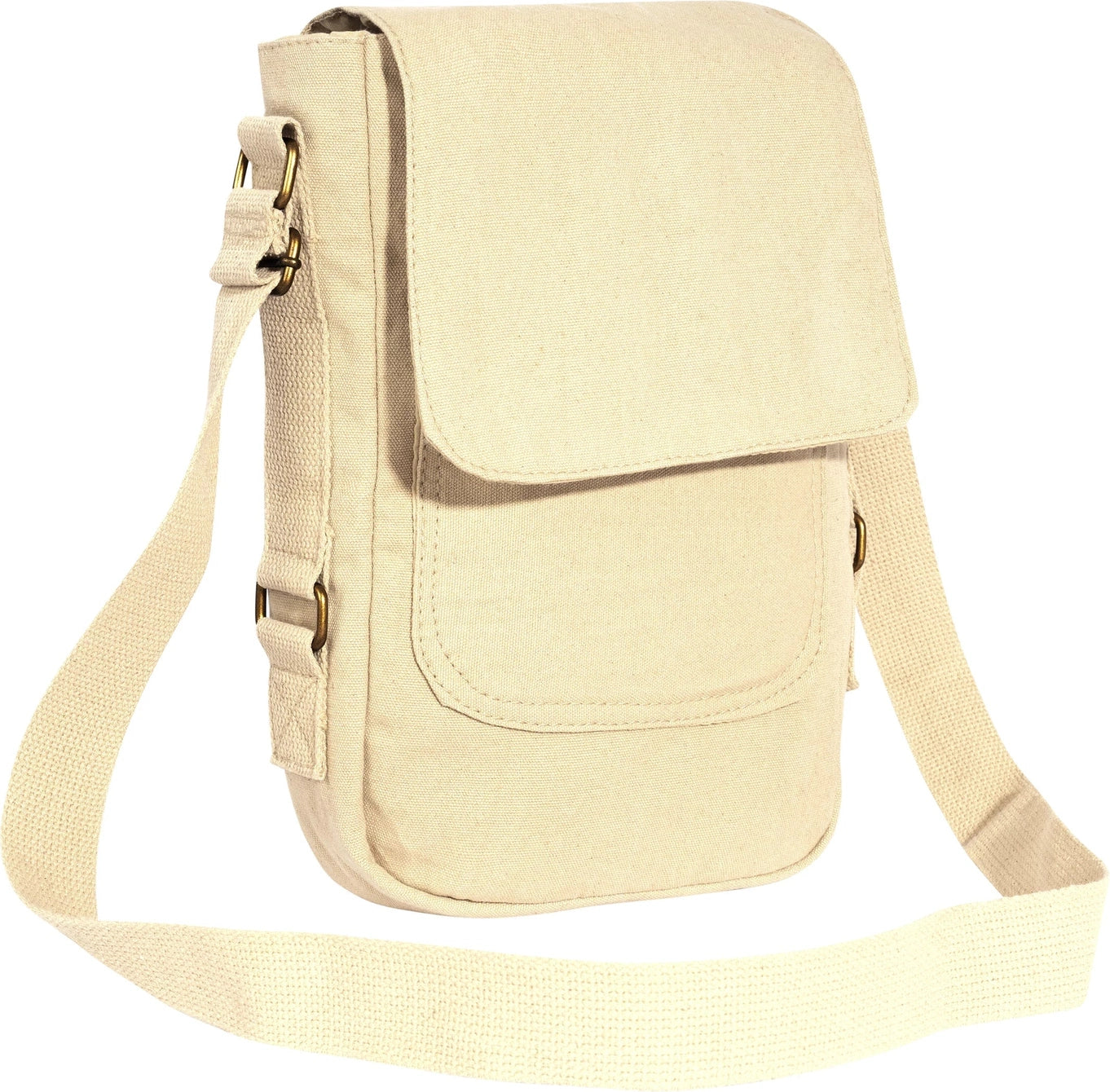 Vintage Canvas Tech Bag - Khaki