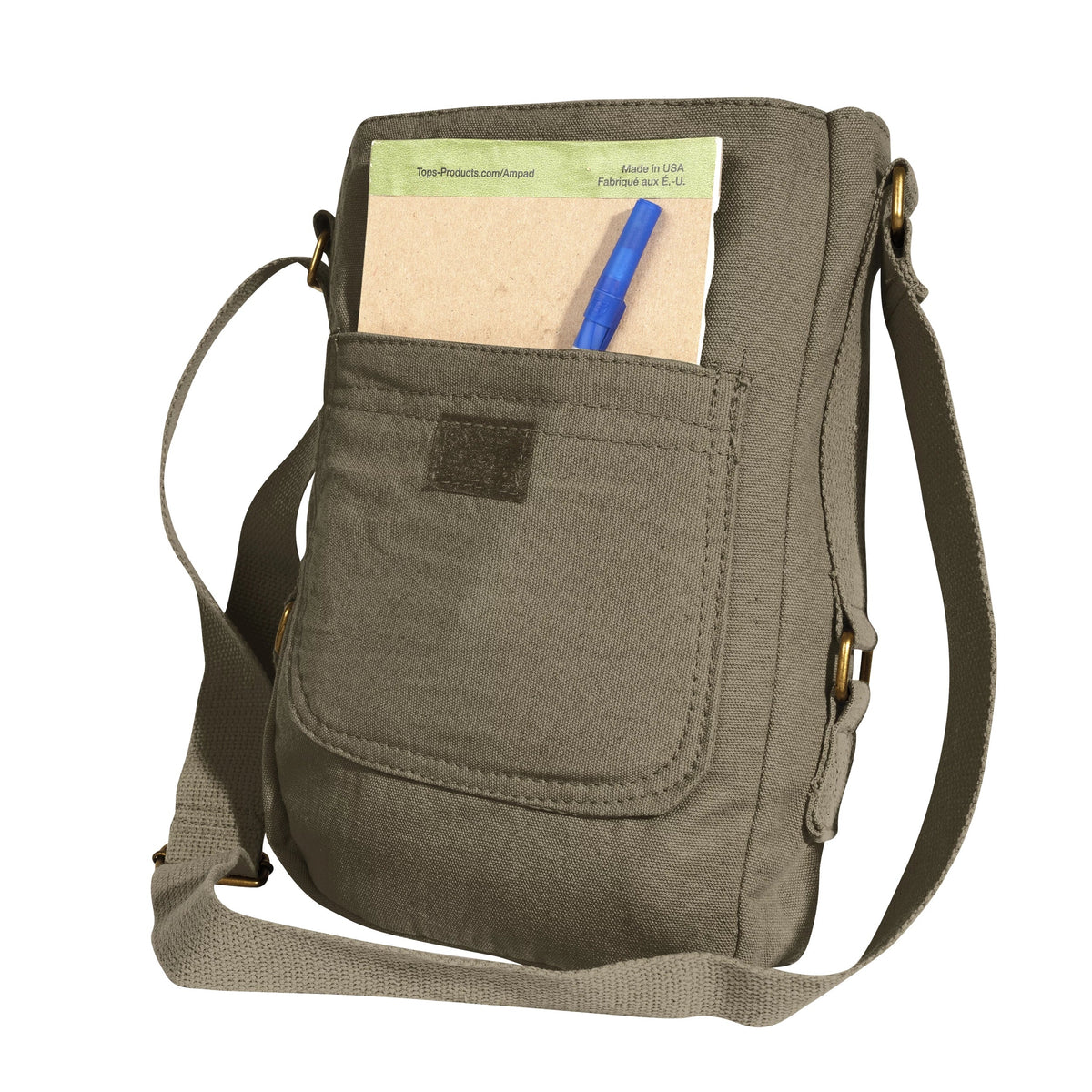 Vintage Canvas Tech Bag