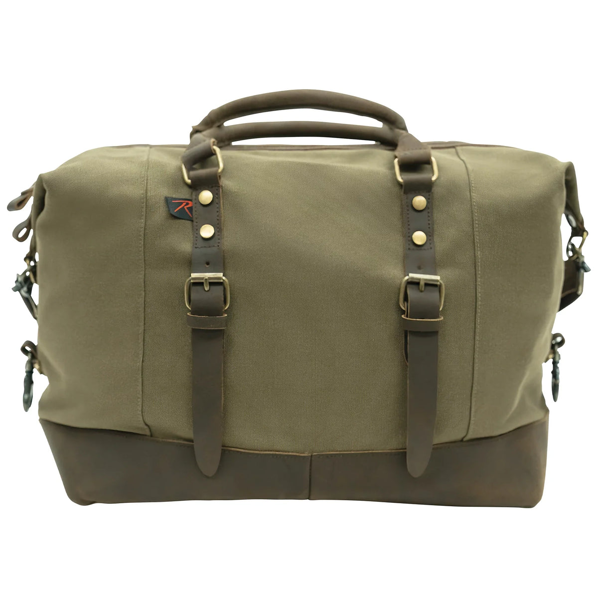 Vintage Carry-on Travel Bag - Olive Drab