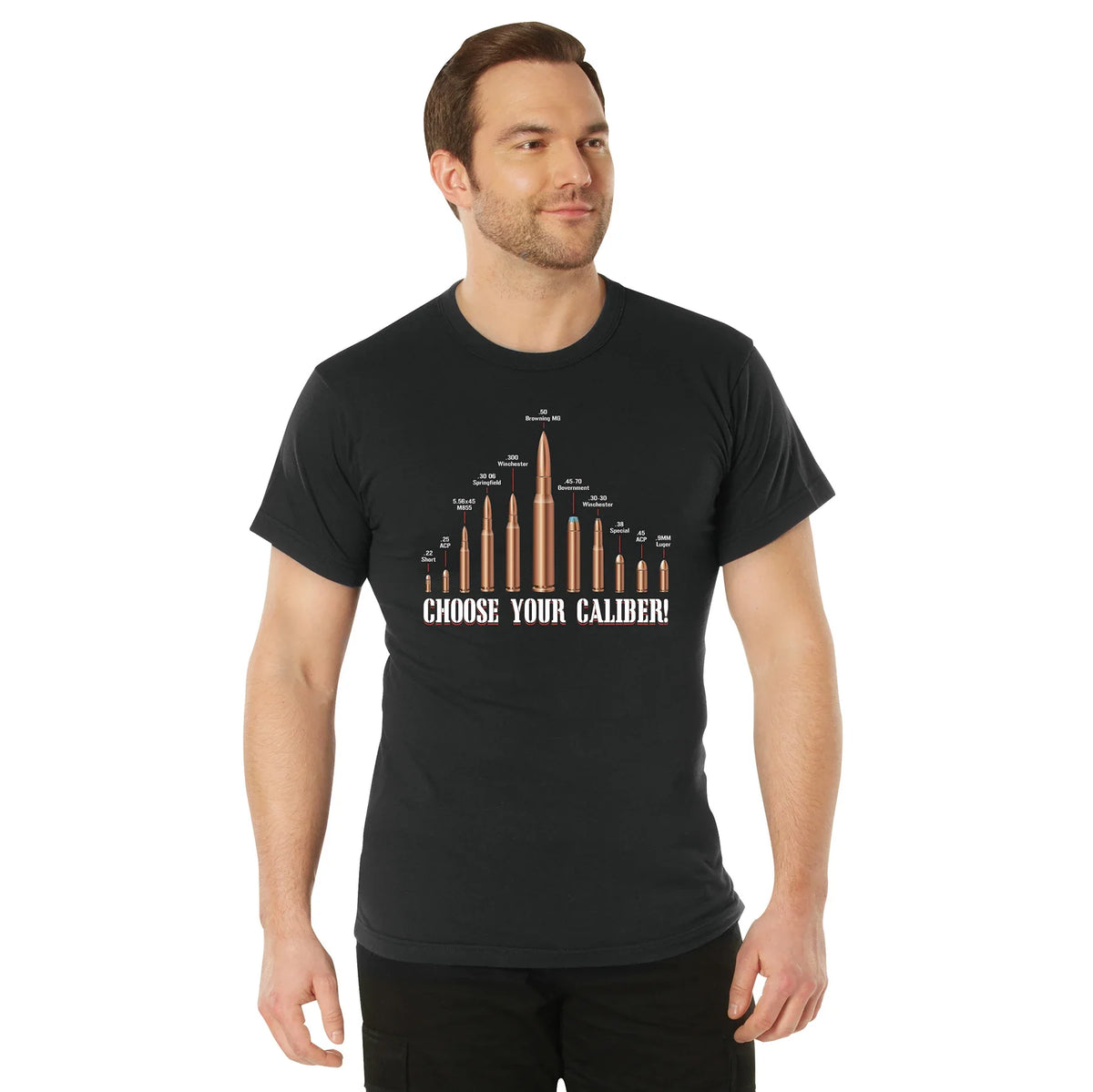 Vintage ?Choose your Caliber’ T-shirt