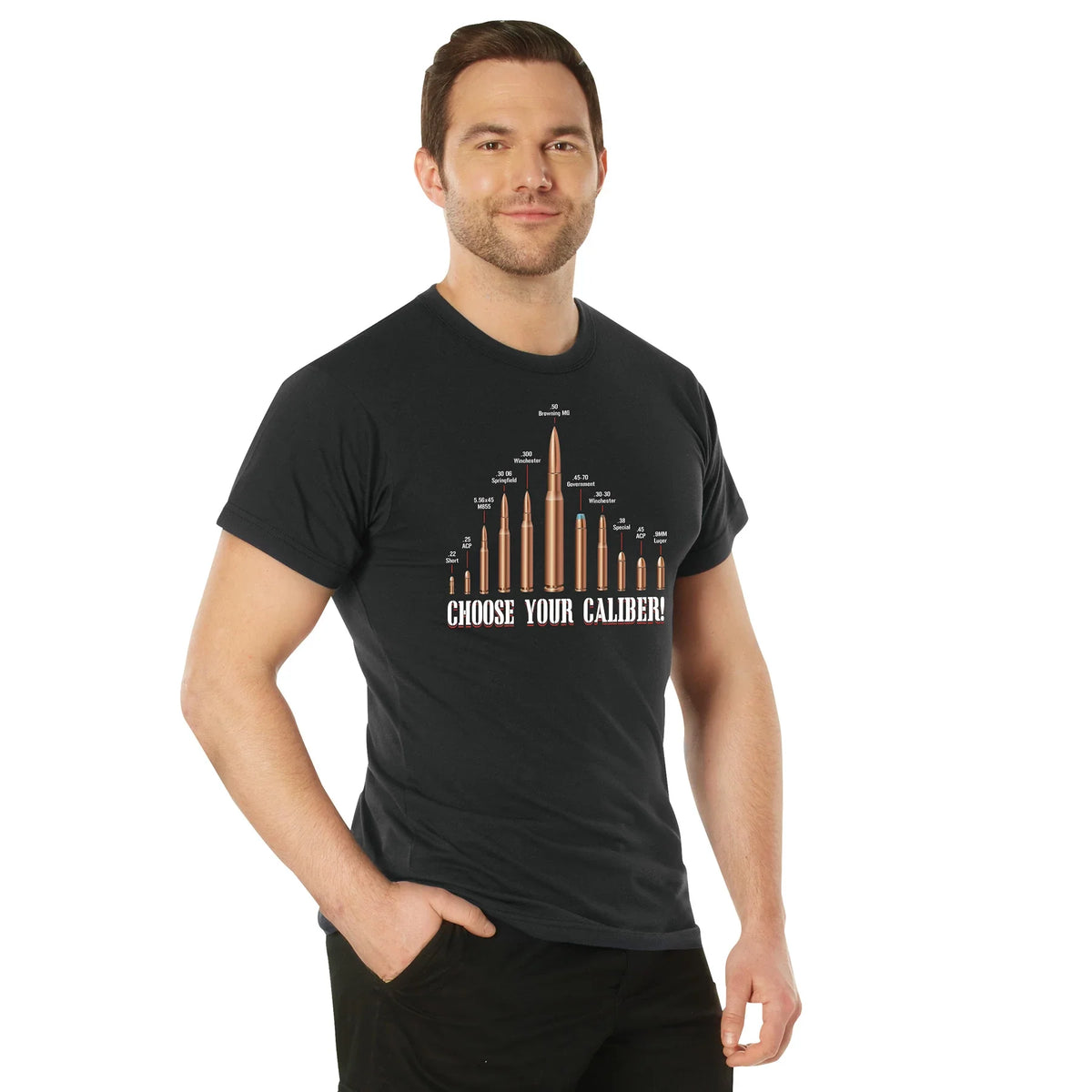 Vintage ?Choose your Caliber’ T-shirt