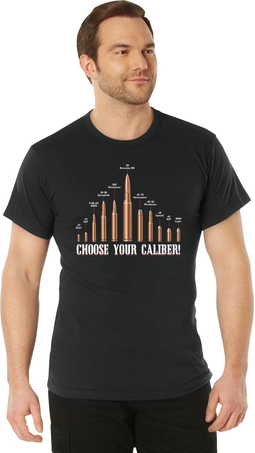 Vintage ?Choose your Caliber’ T-shirt - s