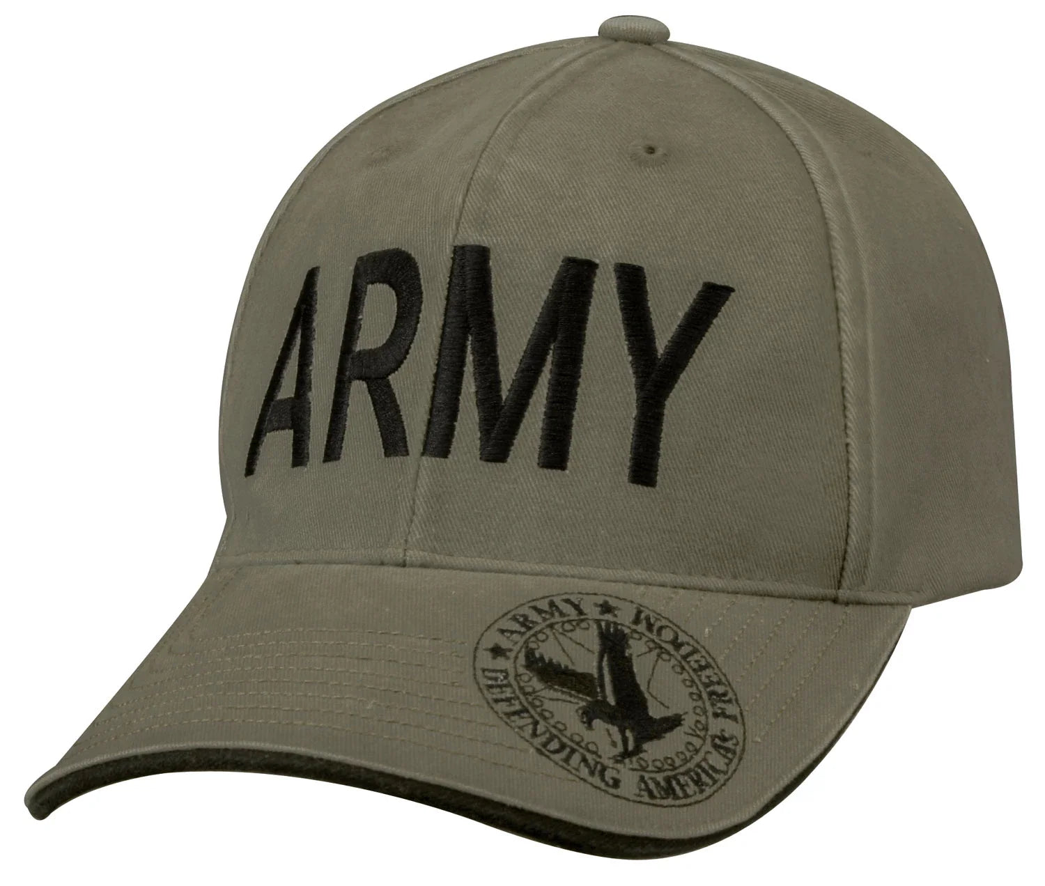 Vintage Deluxe Army Low Profile Insignia Cap - Olive Drab