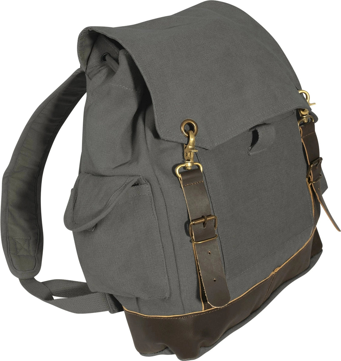 Vintage Expedition Rucksack - Charcoal Grey