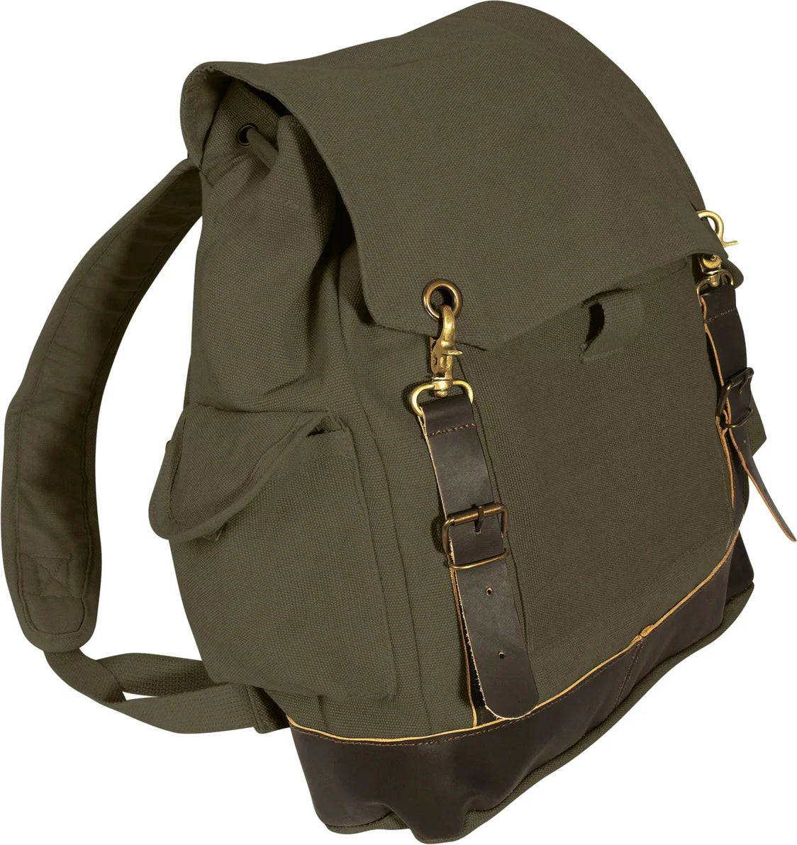 Vintage Expedition Rucksack - Olive Drab