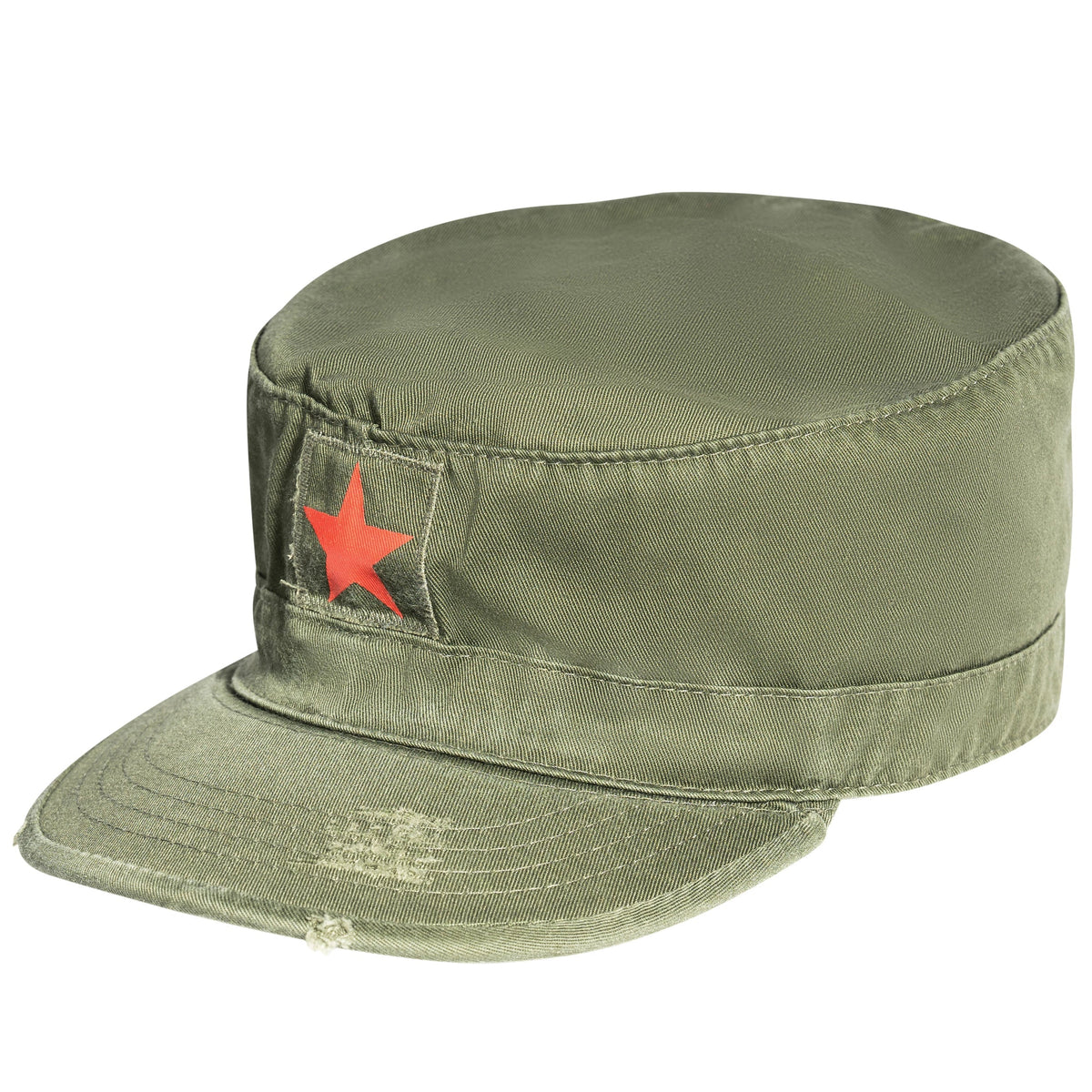 Vintage Fatigue Cap W/ Red Star