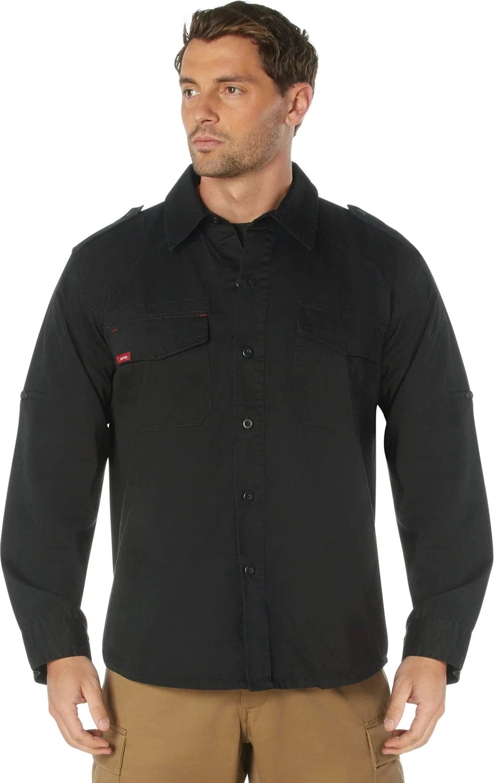 Vintage Fatigue Shirt - Black / Xs