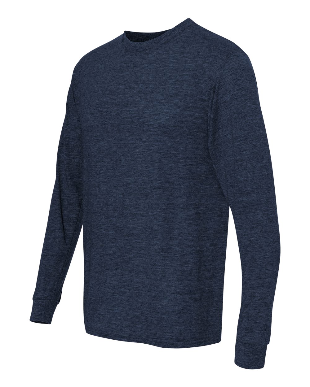 Vintage Heather Navy Dri-Power® Long Sleeve 50/50 T-Shirt - 29LSR