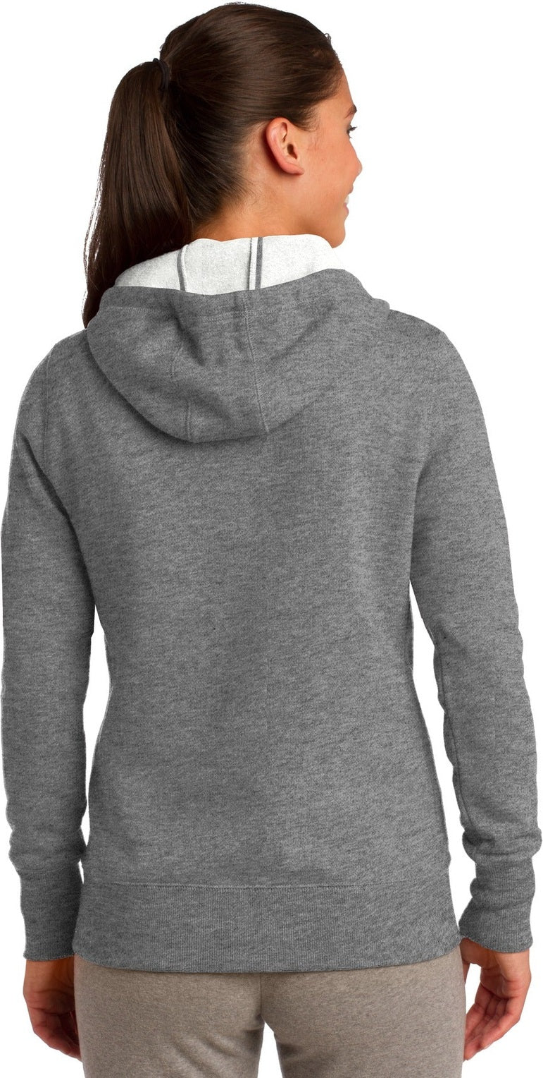 Vintage Hthr Sport-Tek Women's Pullover Hooded Sweatshirt. LST254