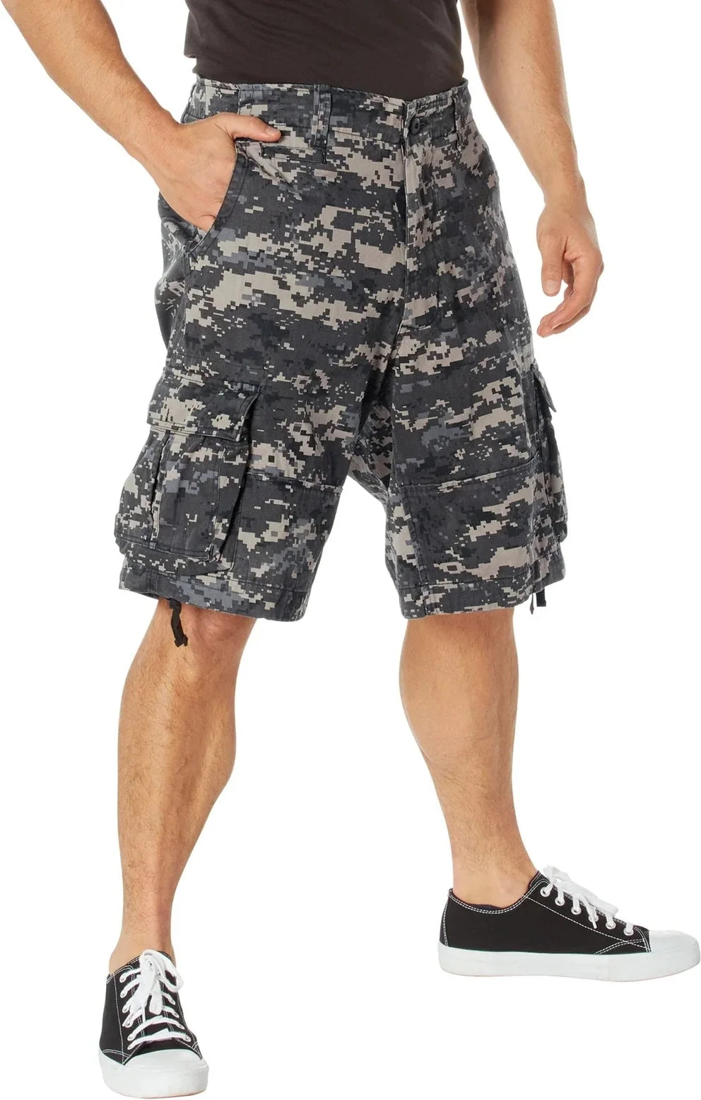 Vintage Infantry Utility Cargo Shorts