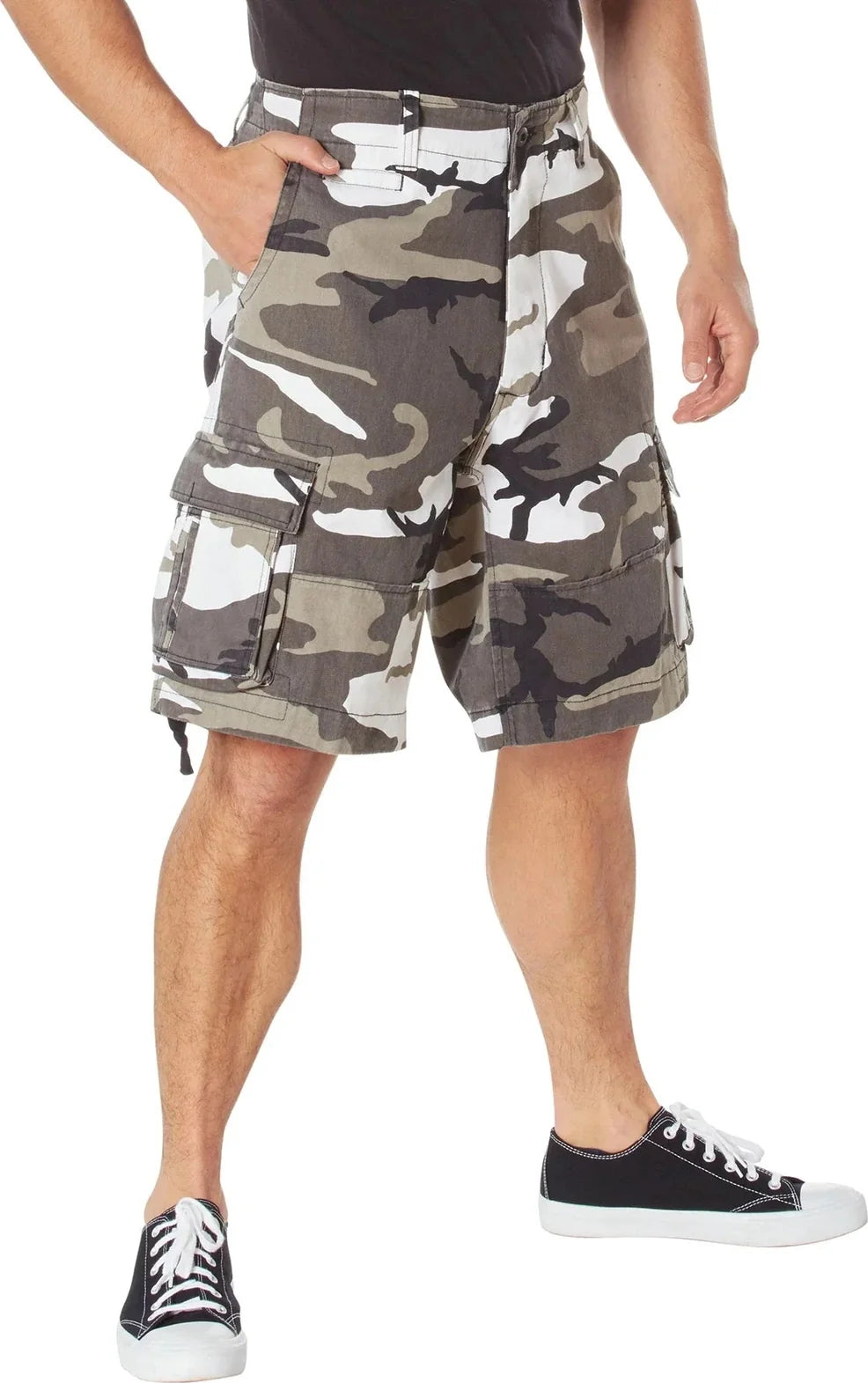 Vintage Infantry Utility Cargo Shorts