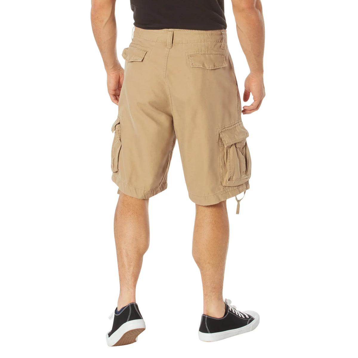 Vintage Infantry Utility Cargo Shorts