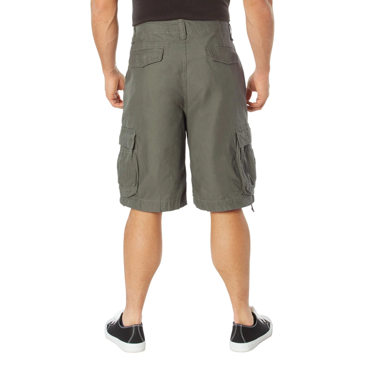 Vintage Infantry Utility Cargo Shorts