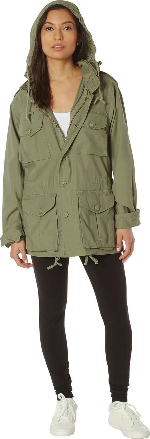 Vintage Lightweight M-65 Field Jacket - Sage Green / Xs
