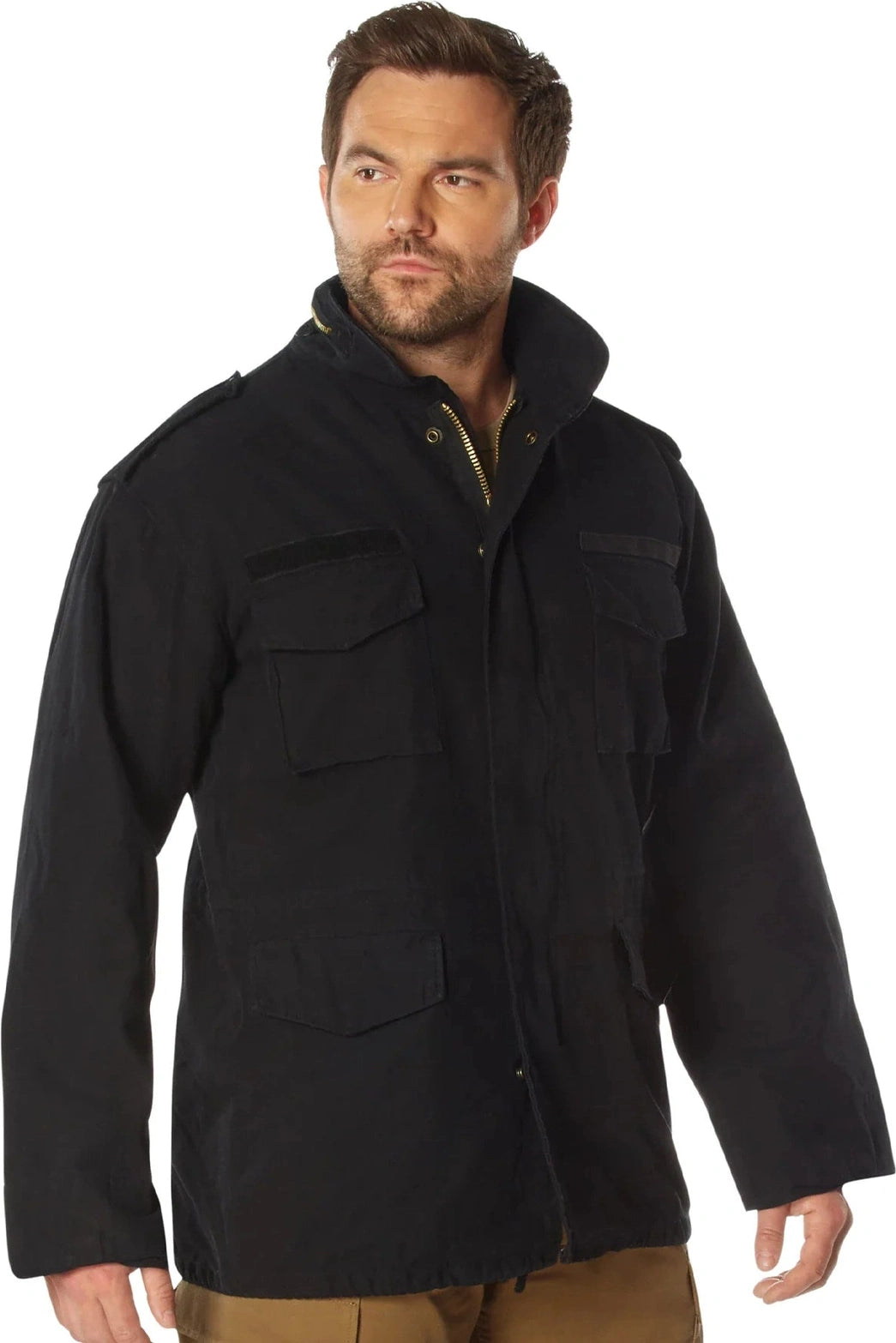 Vintage M-65 Field Jacket - Black / Xs
