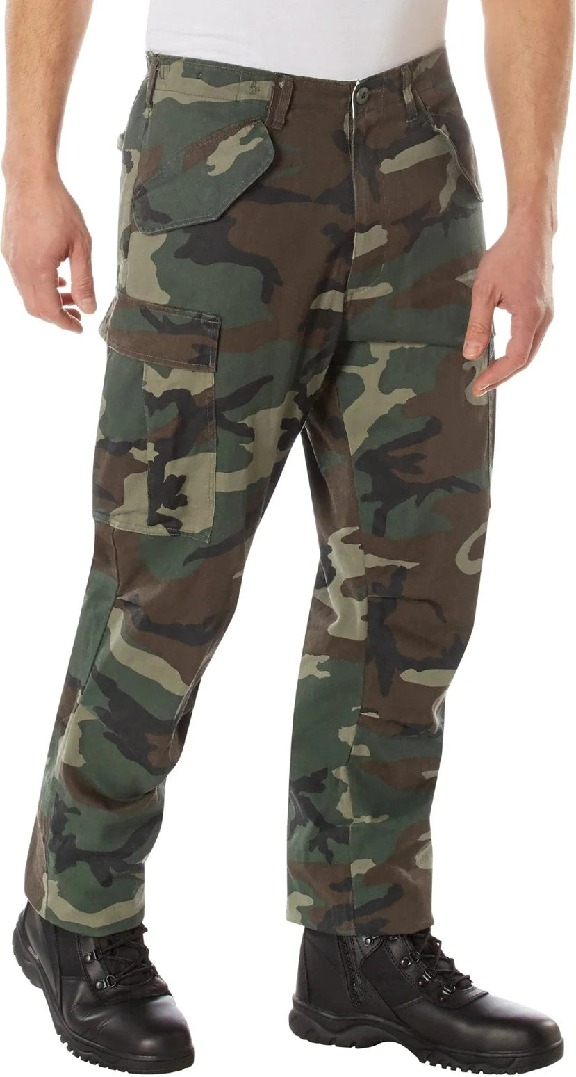 Vintage M-65 Field Pant - Woodland Camo / s