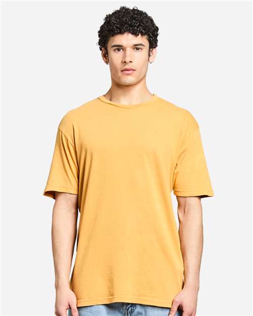 Rear View of Vintage Mustard Vintage T-Shirt - LST002