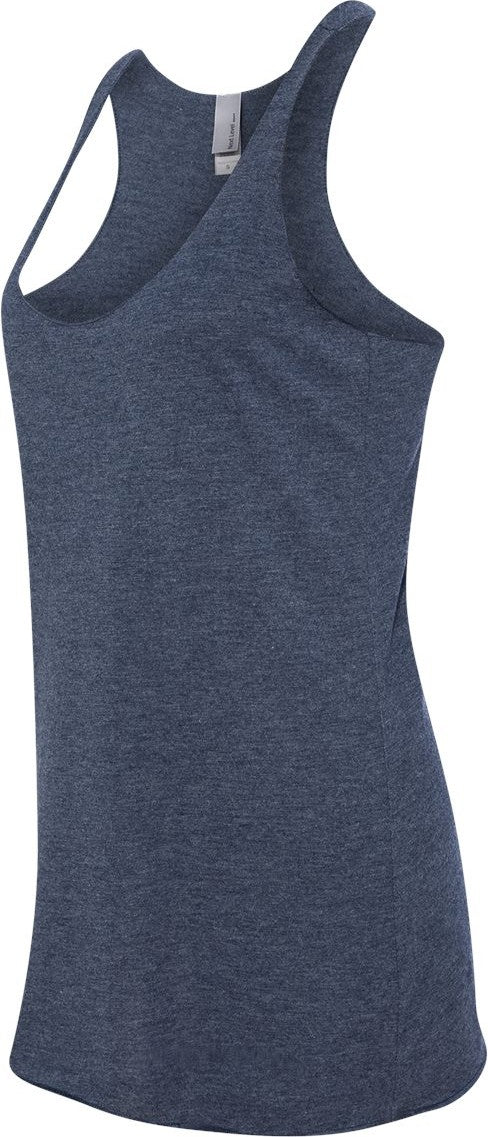 Vintage Navy Women’s Triblend Racerback Tank - 6733