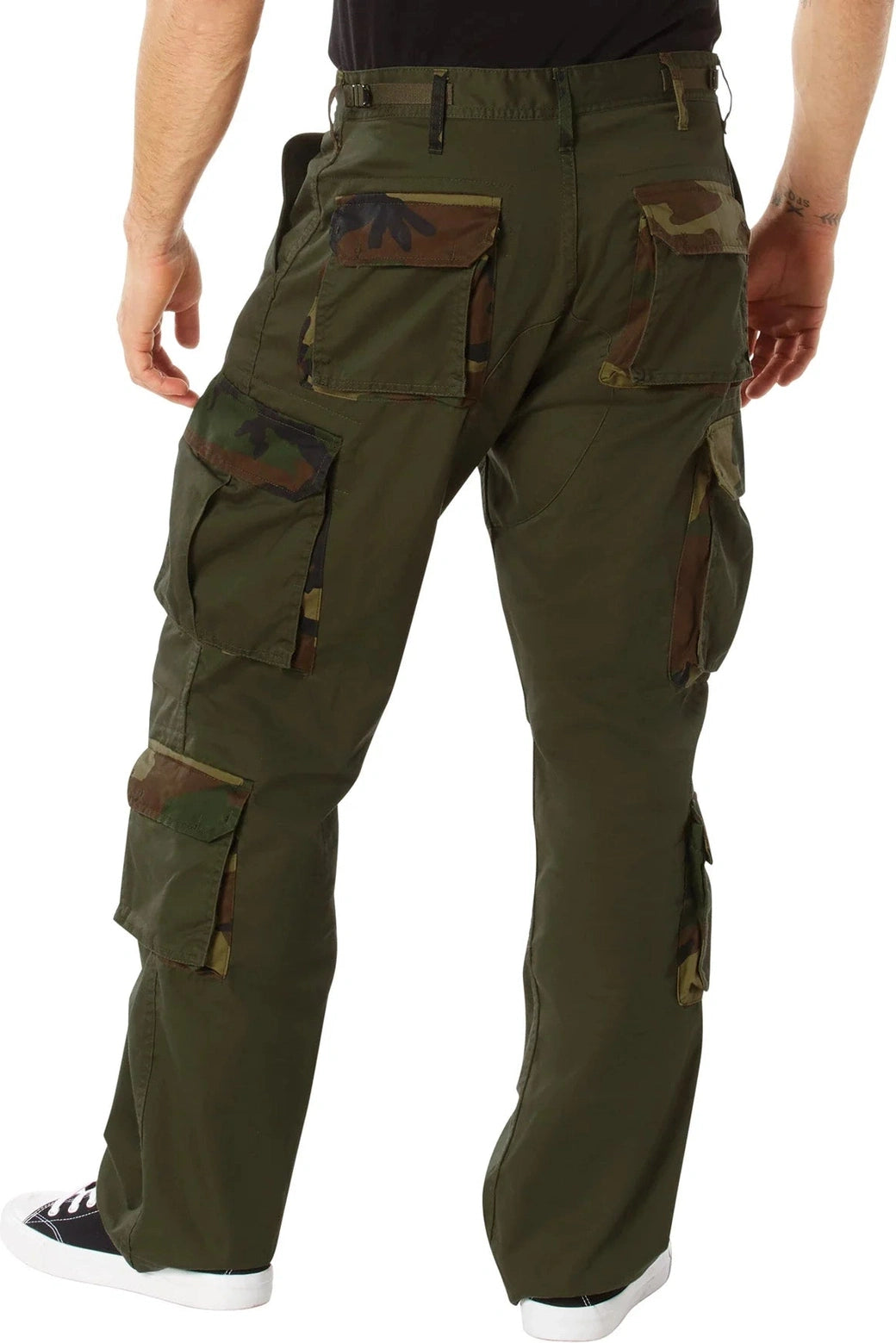 Vintage Paratrooper Cargo Fatigue Pants