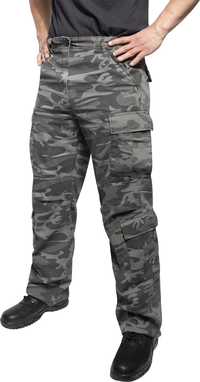 Vintage Paratrooper Cargo Fatigue Pants