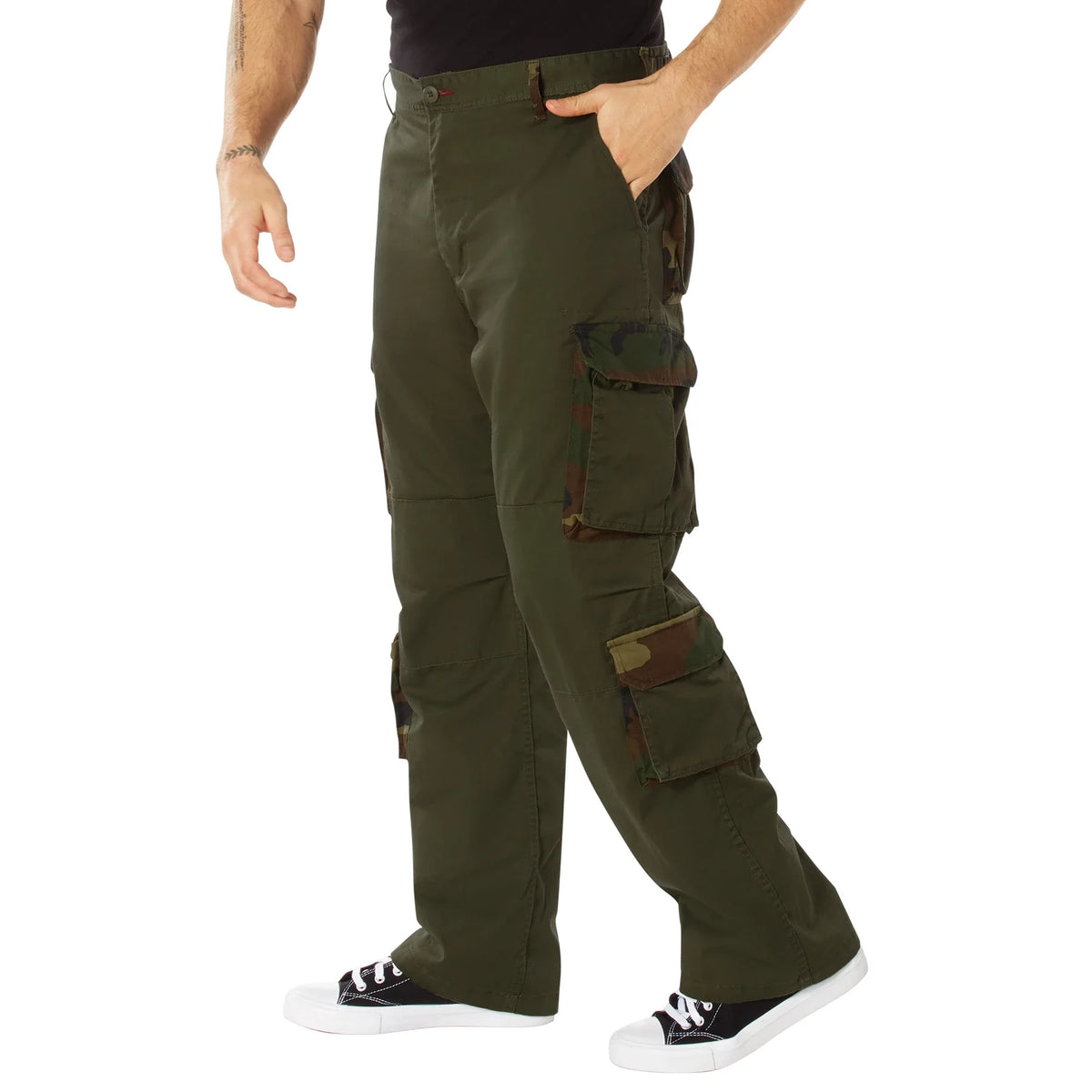 Vintage Paratrooper Cargo Fatigue Pants