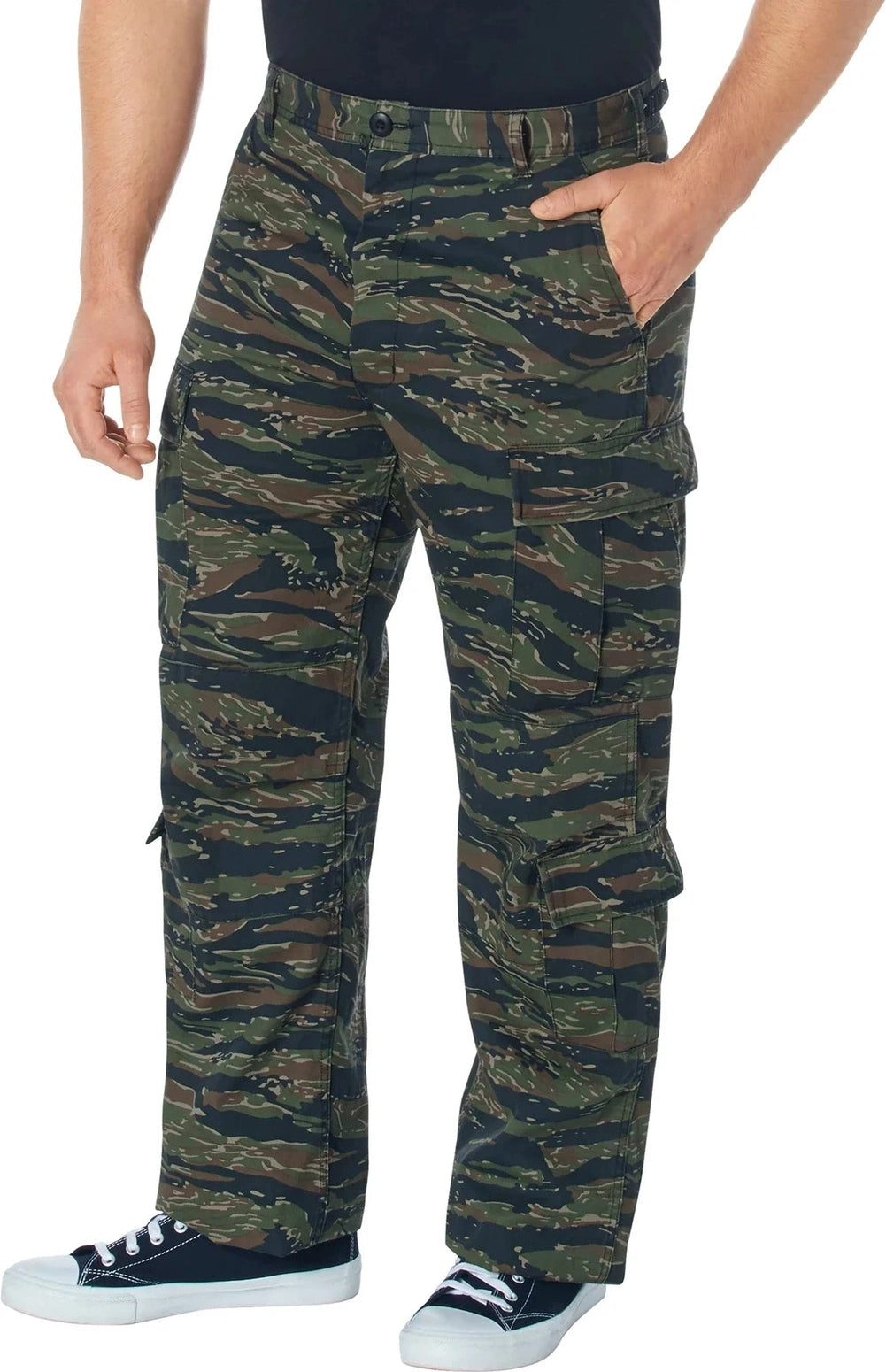 Vintage Paratrooper Cargo Fatigue Pants