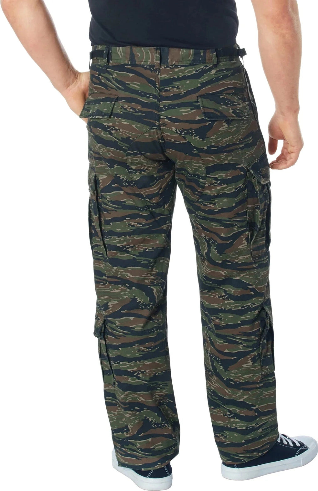 Vintage Paratrooper Cargo Fatigue Pants
