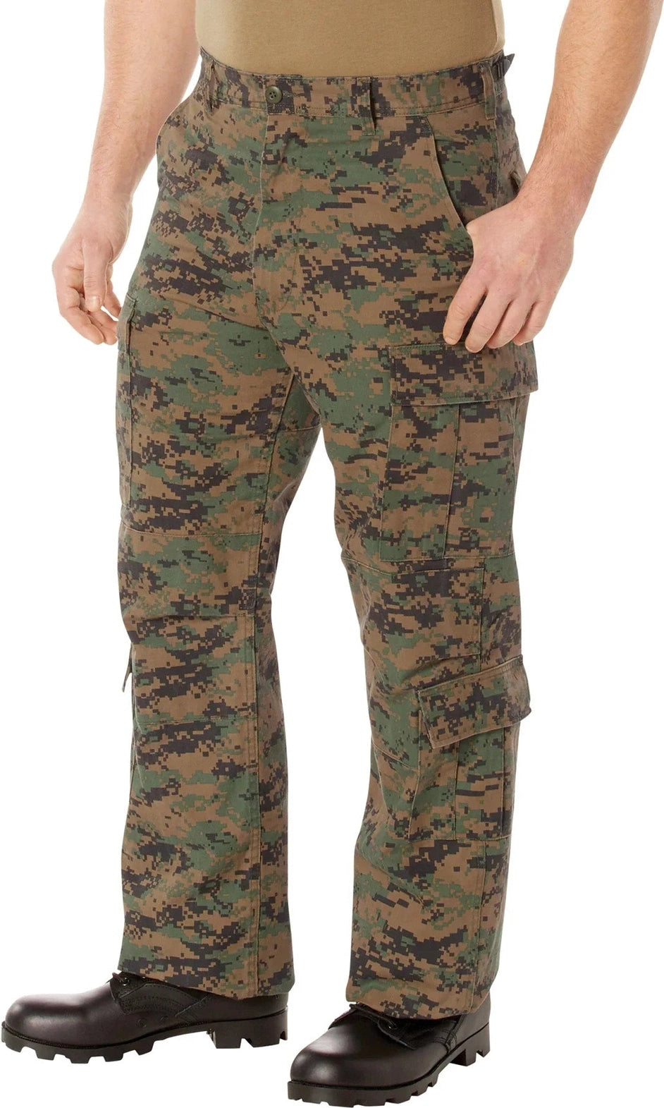 Vintage Paratrooper Cargo Fatigue Pants