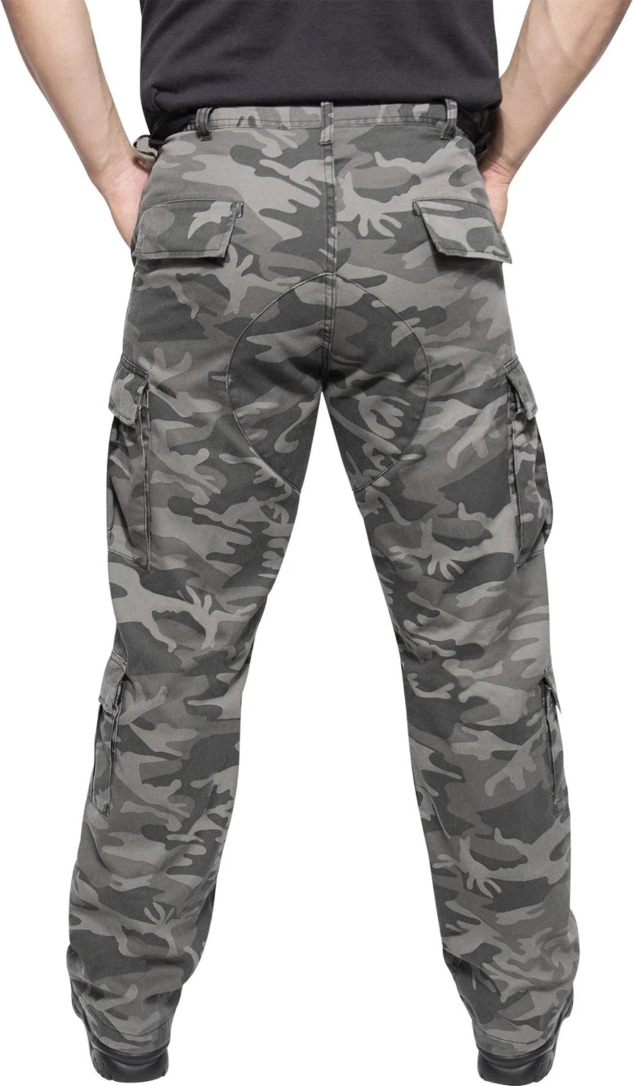 Vintage Paratrooper Cargo Fatigue Pants