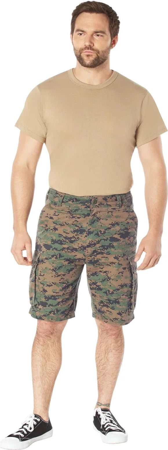 Vintage Paratrooper Cargo Shorts