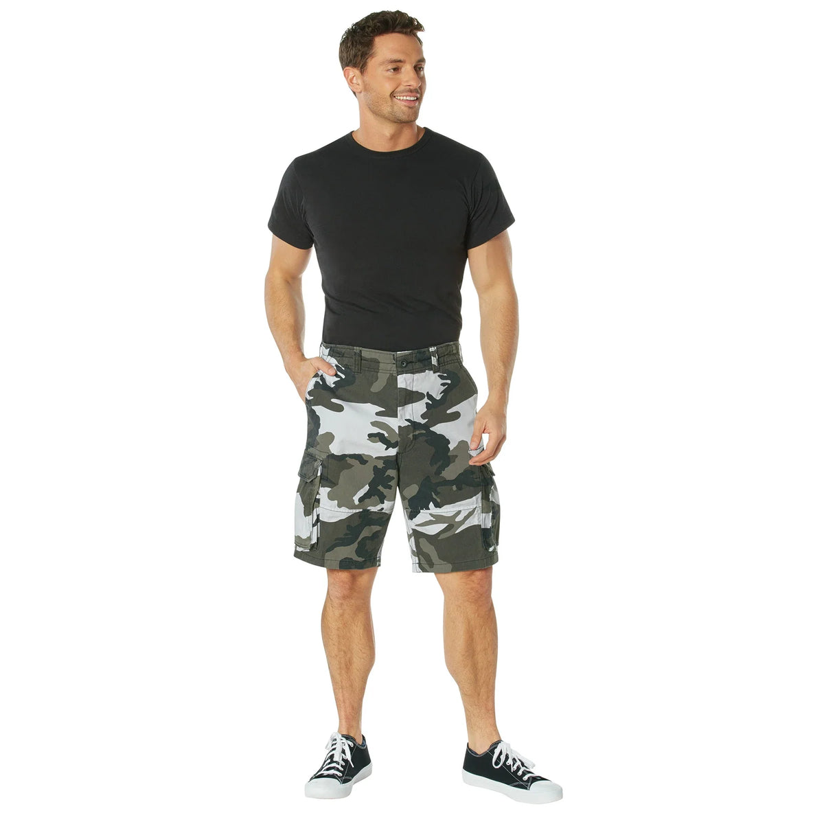 Vintage Paratrooper Cargo Shorts