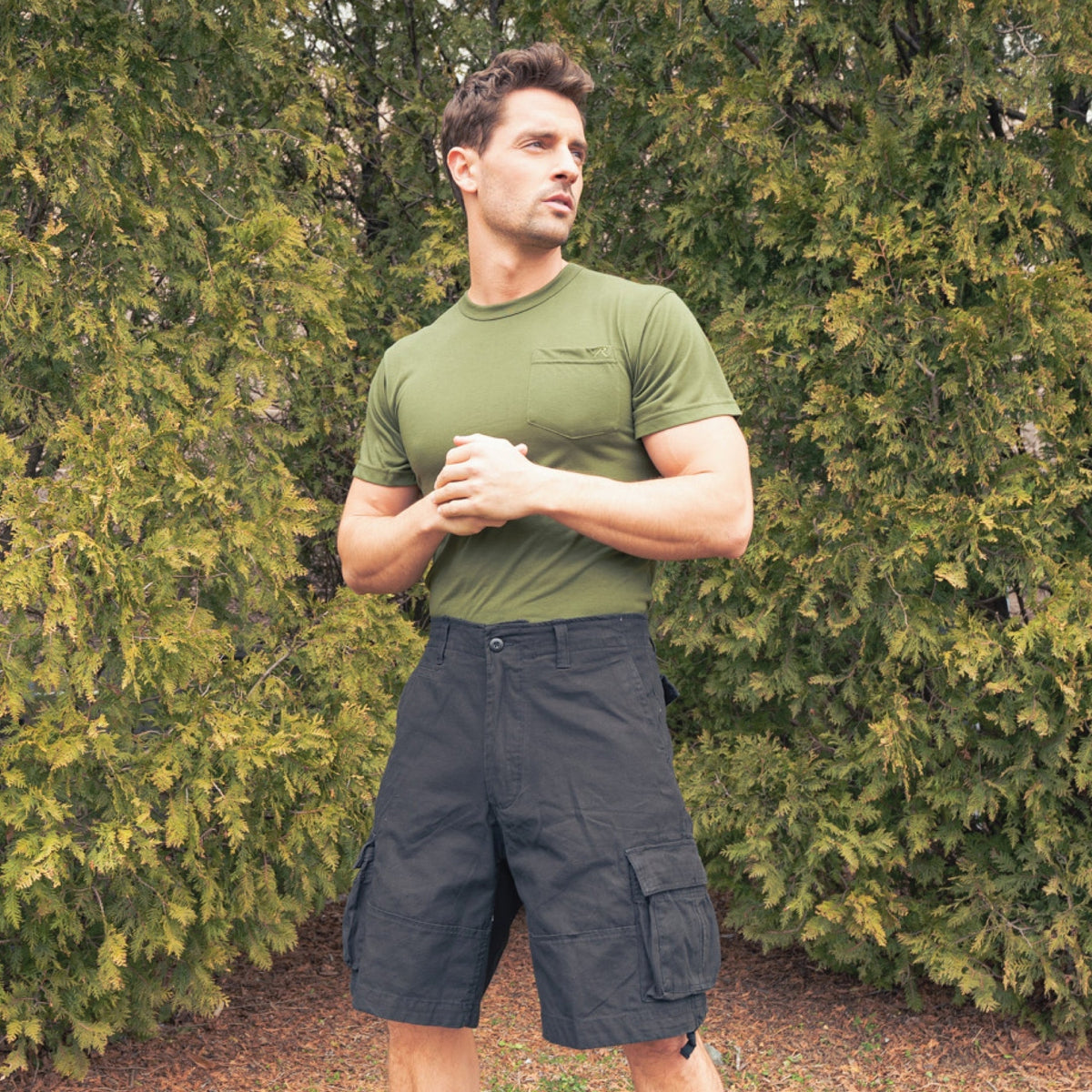 Vintage Paratrooper Cargo Shorts