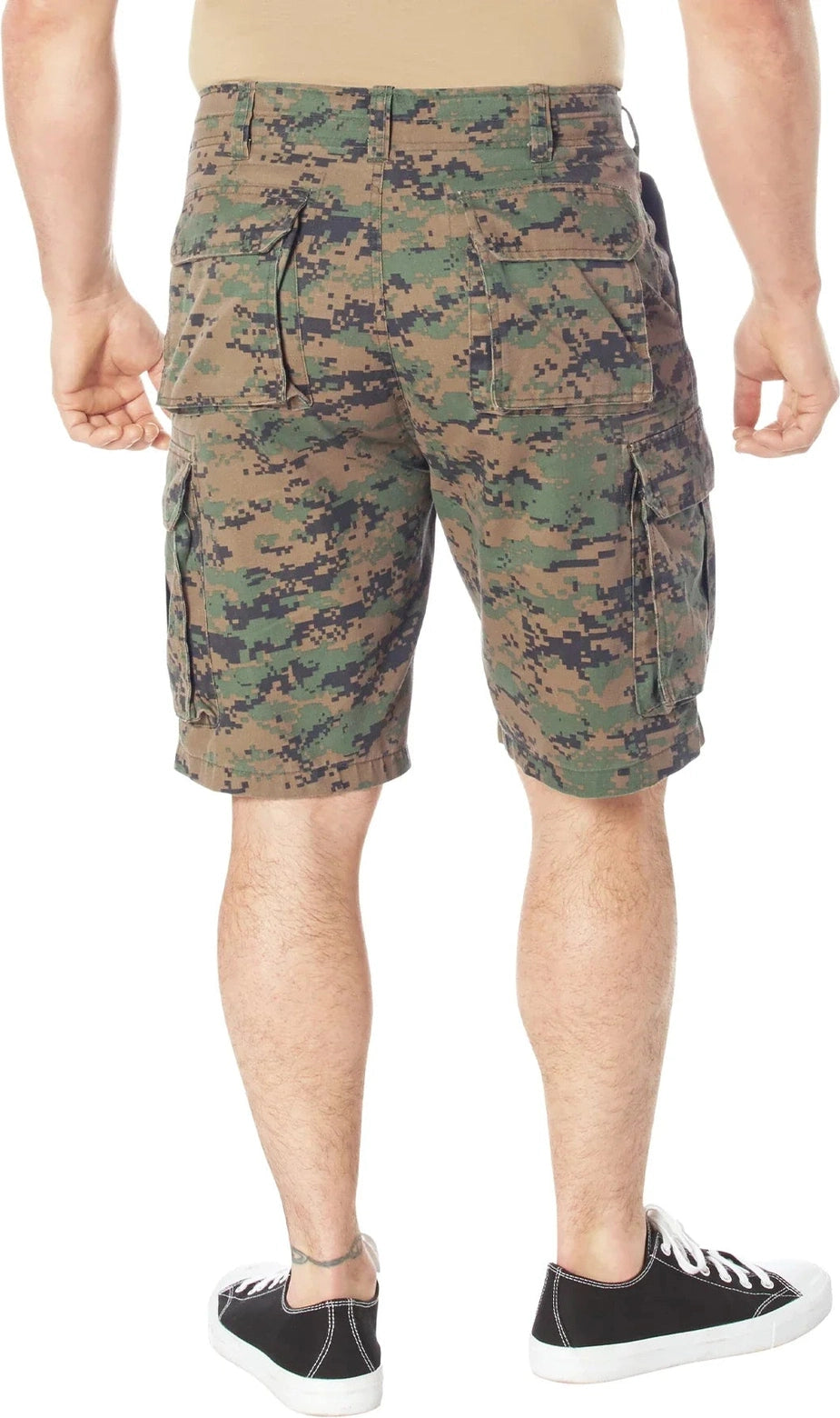 Vintage Paratrooper Cargo Shorts