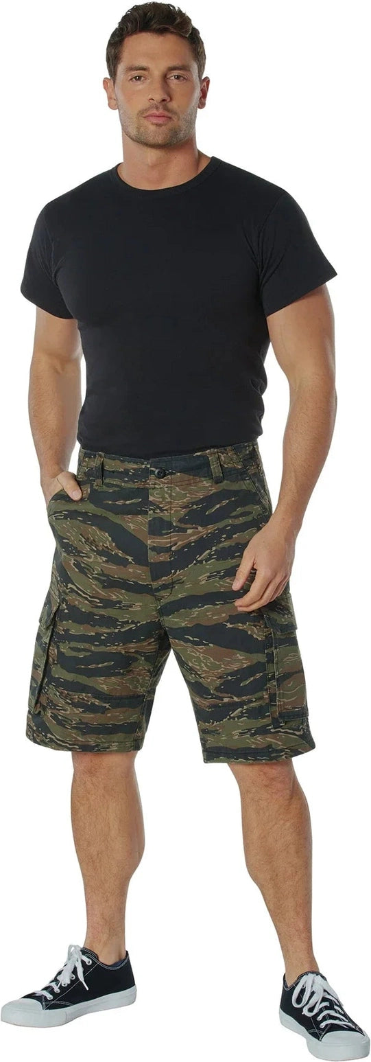 Vintage Paratrooper Cargo Shorts
