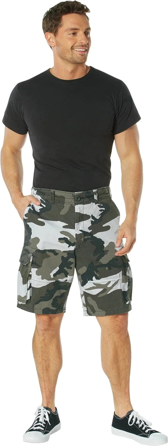 Vintage Paratrooper Cargo Shorts