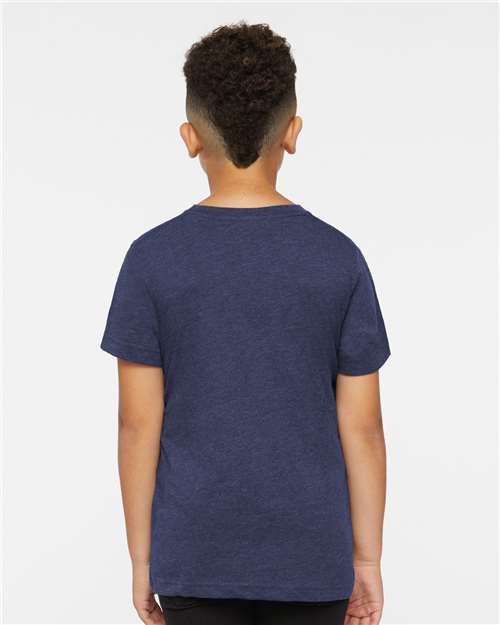 Vintage True Navy Youth Fine Jersey Tee - 6101