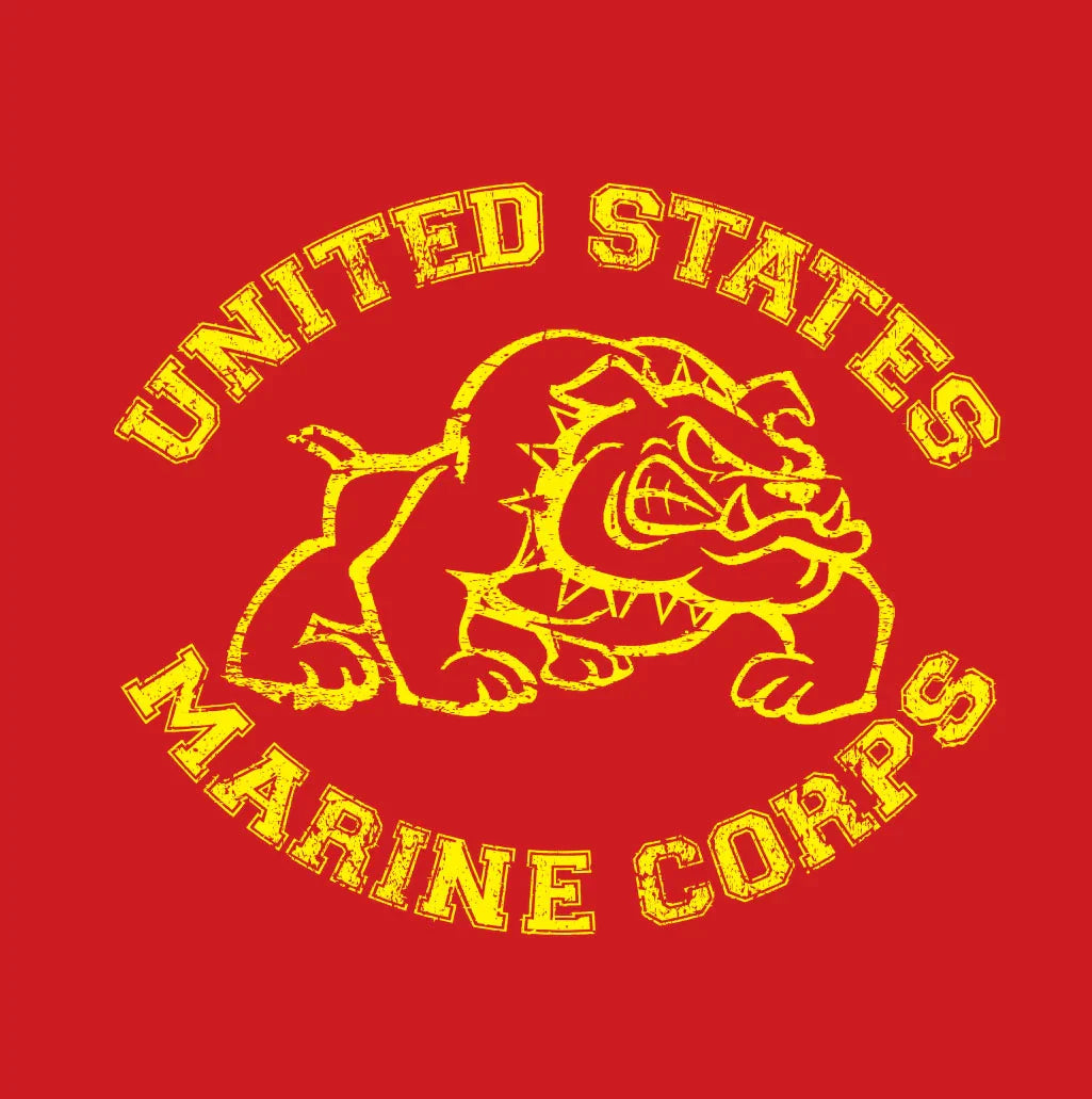 Vintage U.s. Marine Bulldog T-shirt - s
