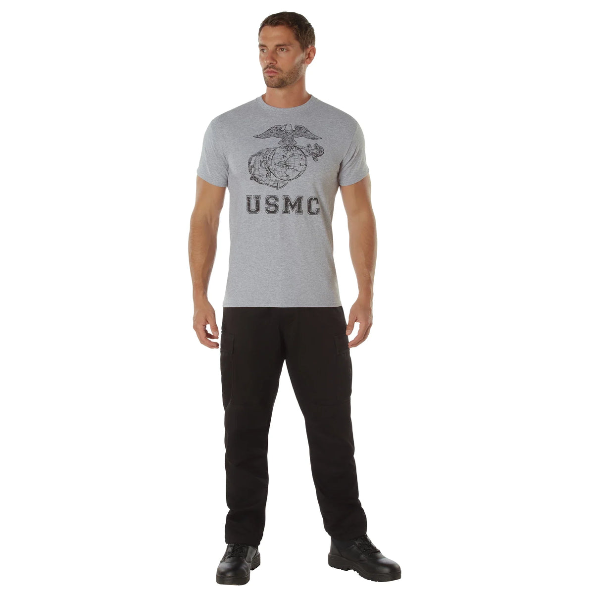 Vintage Usmc Eagle Globe & Anchor T-shirt