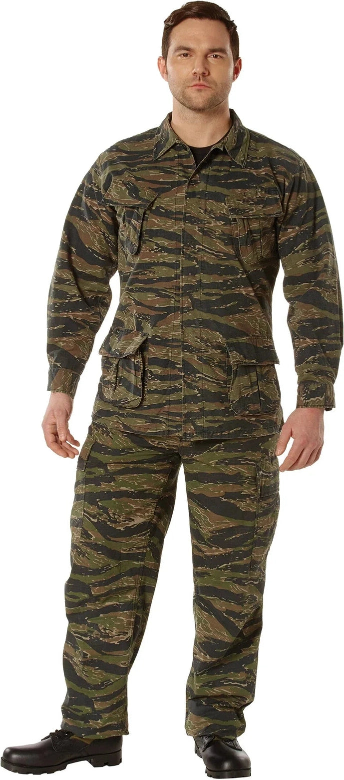 Vintage Vietnam Fatigue Rip-stop Shirt