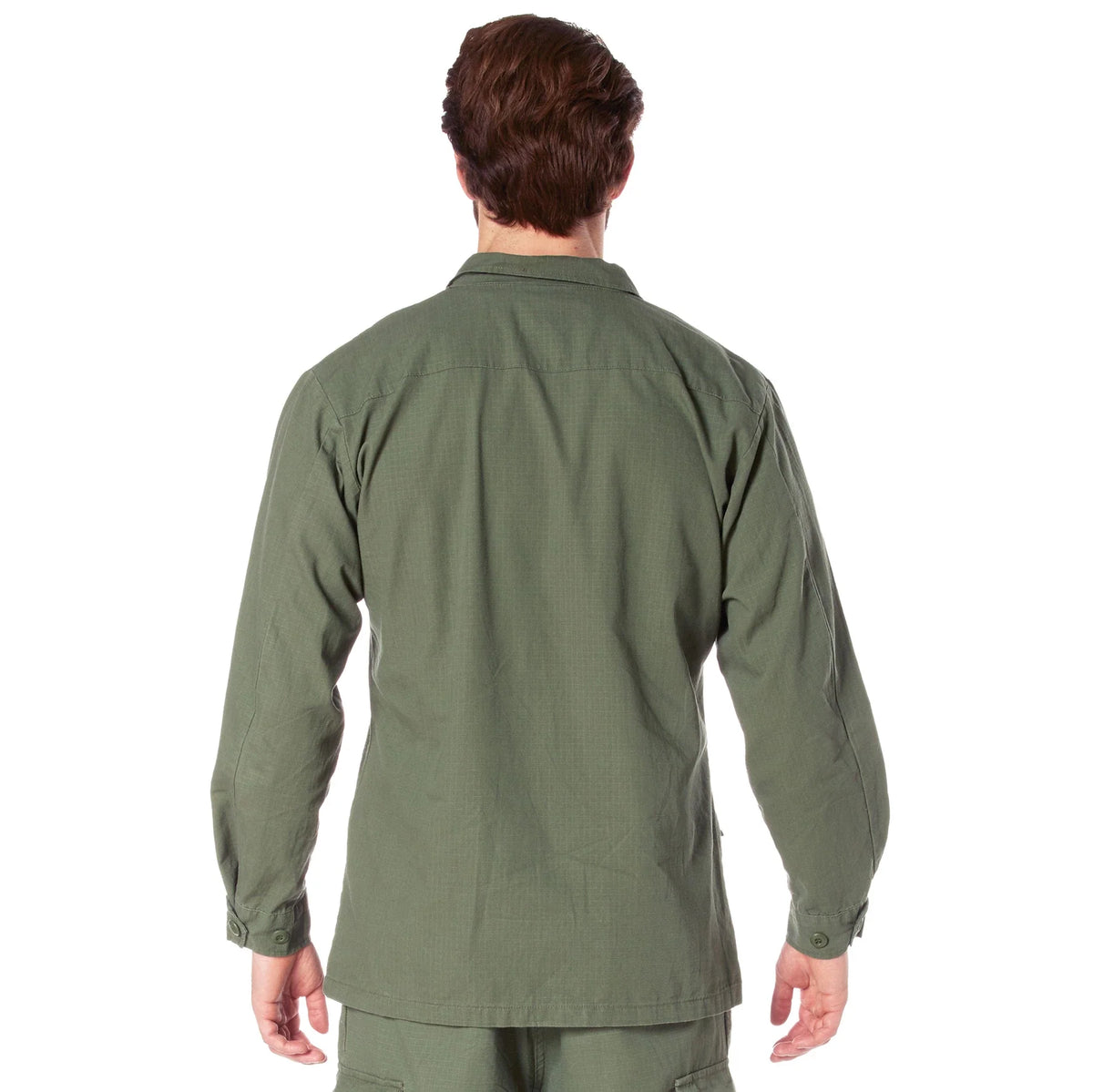 Vintage Vietnam Fatigue Rip-stop Shirt