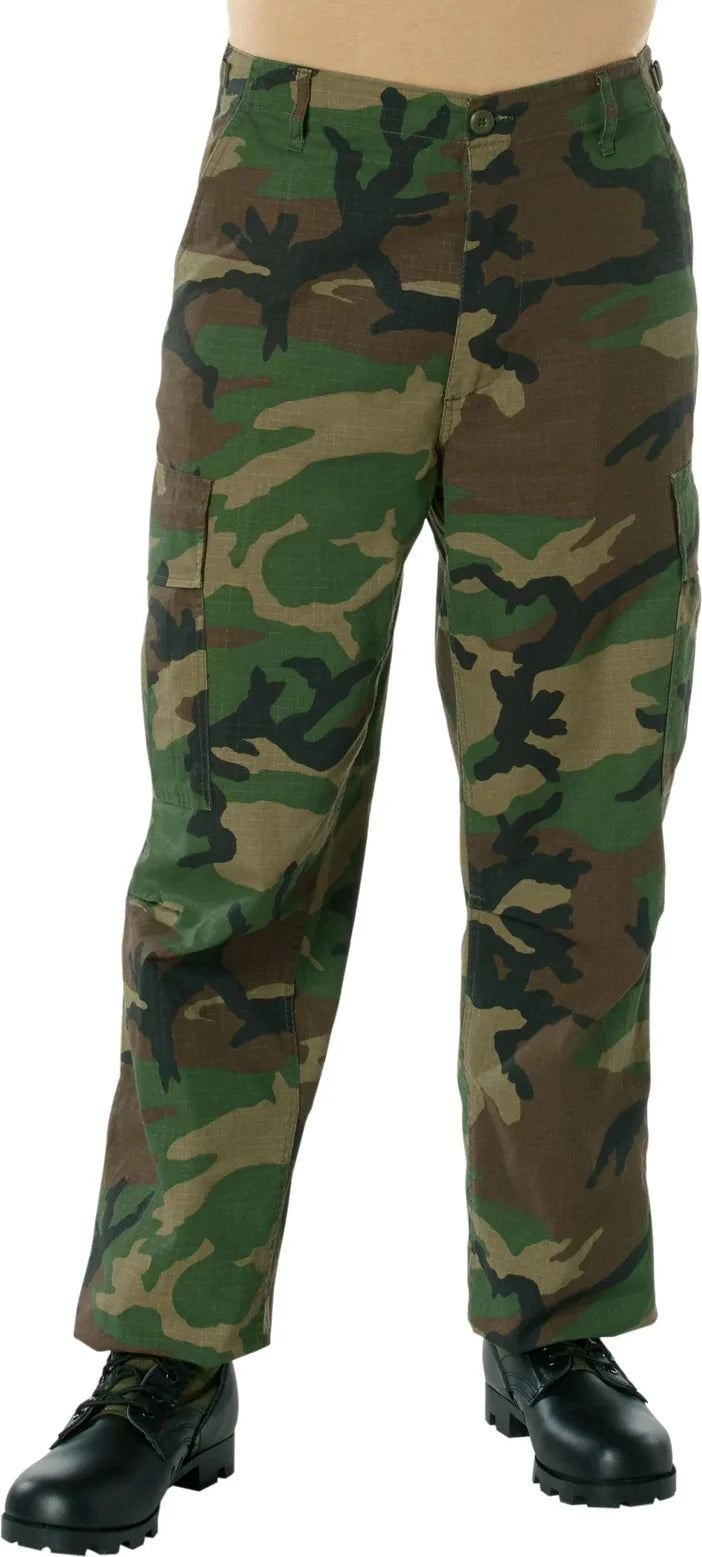 Vintage Vietnam Rip-stop Fatigue Pants