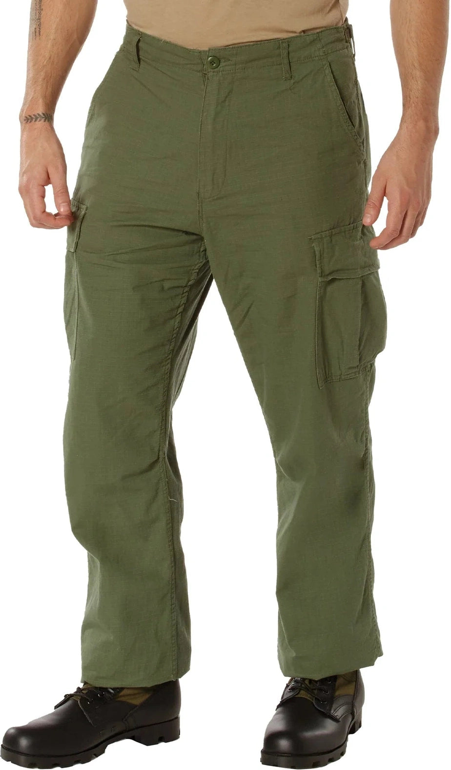 Vintage Vietnam Rip-stop Fatigue Pants