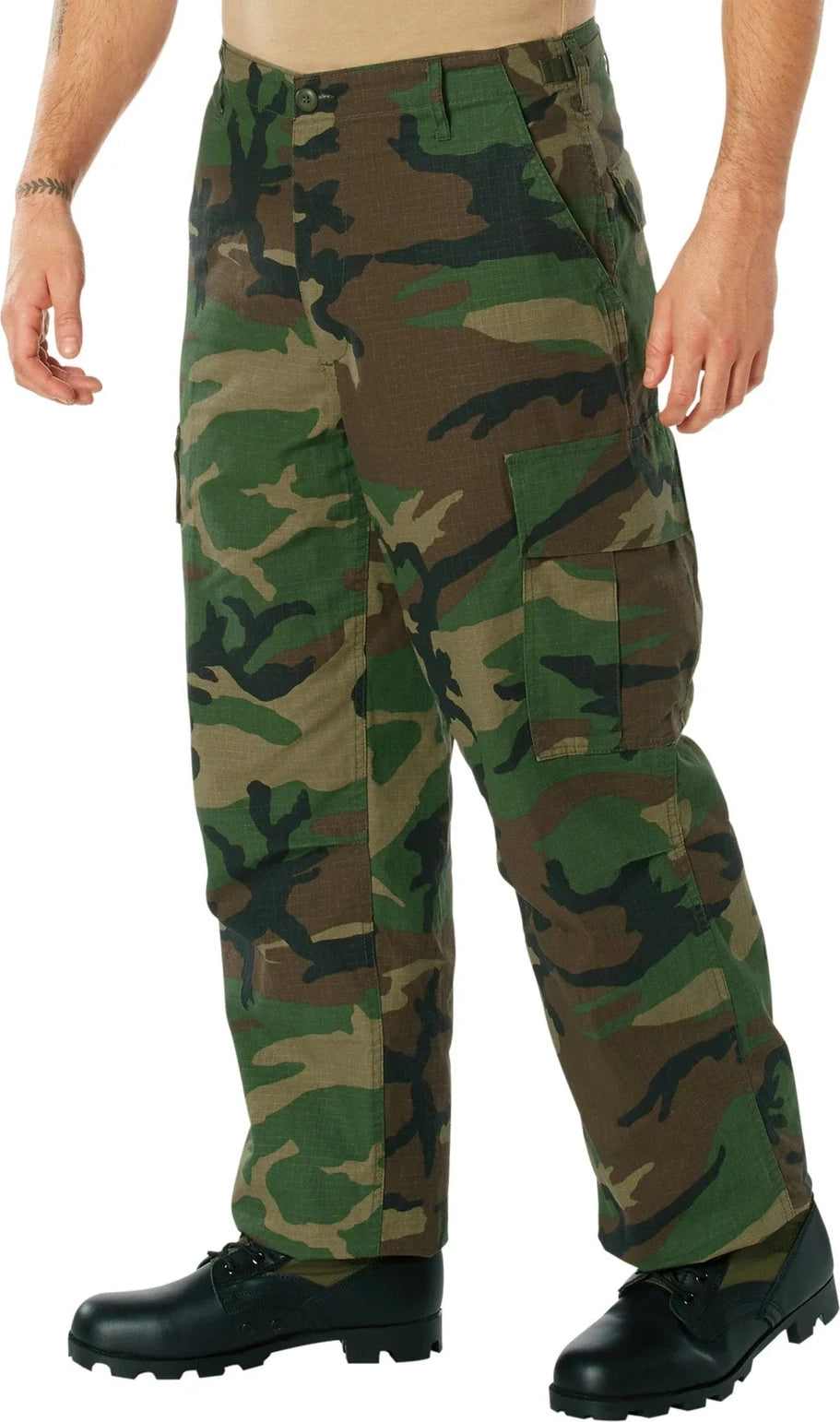 Vintage Vietnam Rip-stop Fatigue Pants