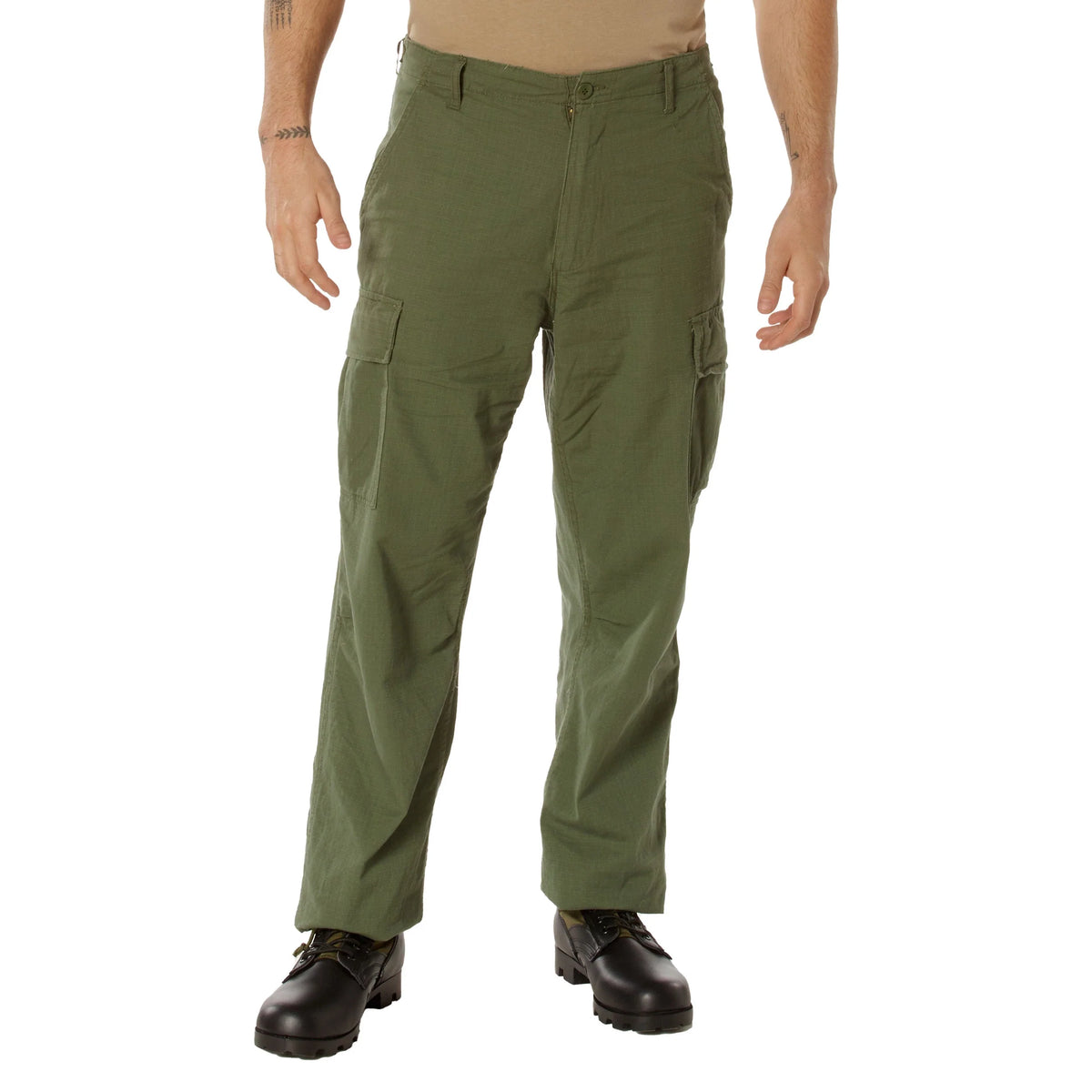 Vintage Vietnam Rip-stop Fatigue Pants