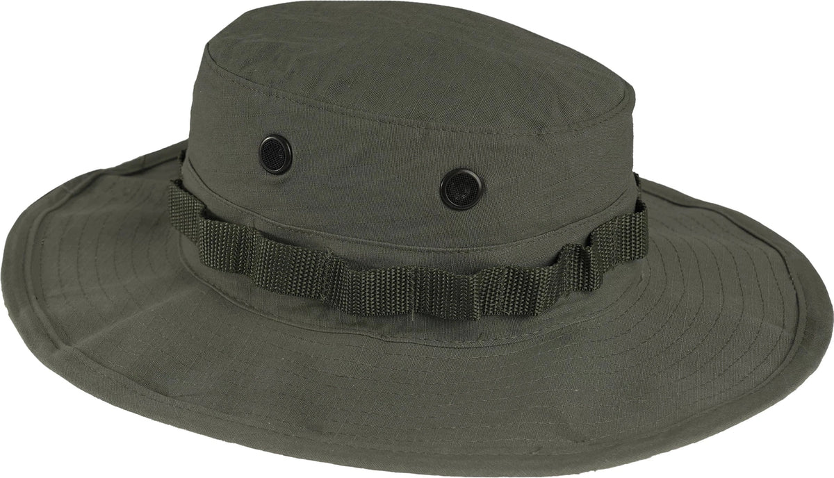 Vintage Vietnam Style Boonie Hat - Olive Drab / Default