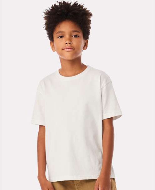Vintage White Youth 6oz. Heavyweight Tee - 3010Y