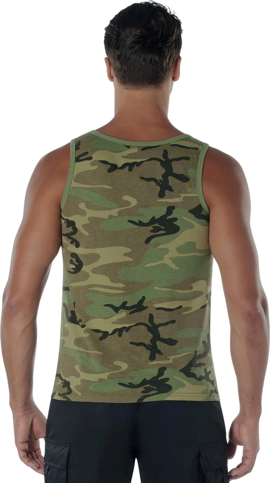 Vintage Woodland Camo Tank Top
