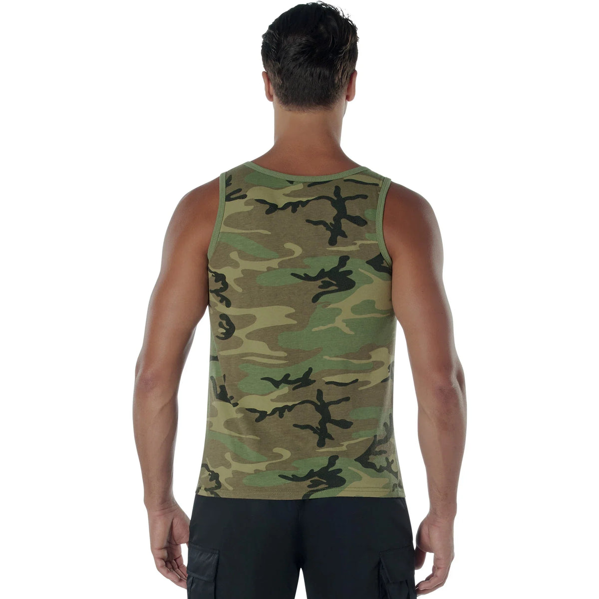 Vintage Woodland Camo Tank Top