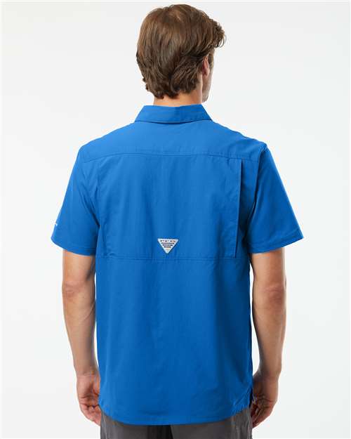 Vivid Blue PFG Slack Tide™ Camp Shirt - 212484