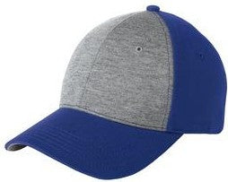 Vntg Htr/IrnGy Sport-Tek Jersey Front Cap. STC18